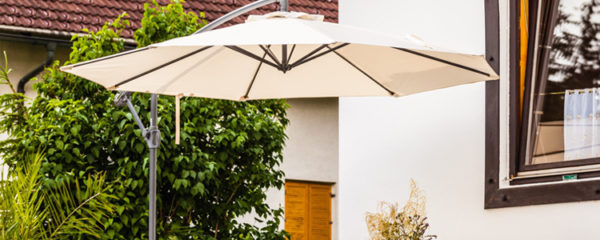 Modèle de parasol pour son salon de jardin