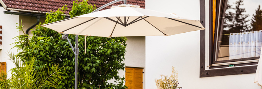 Modèle de parasol pour son salon de jardin