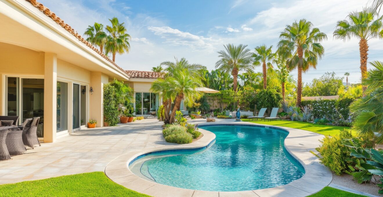 planter autour d’une piscine